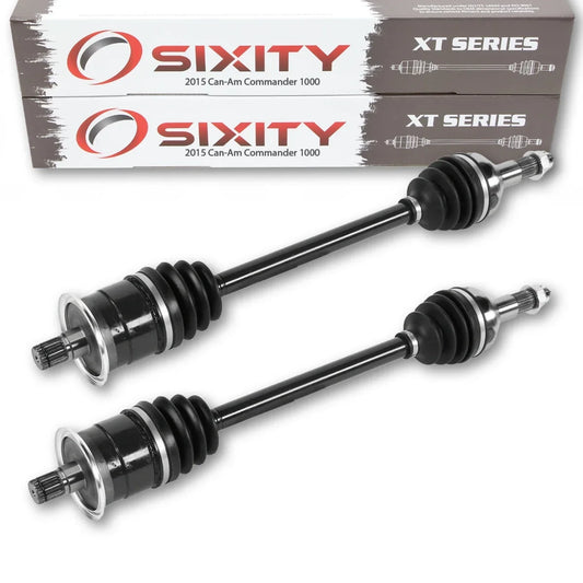 2 pc Sixity XT Rear Left Right Axle Fitting with Can-Am Commander 1000 2015 - MAX 1000 DPS XT 4X4